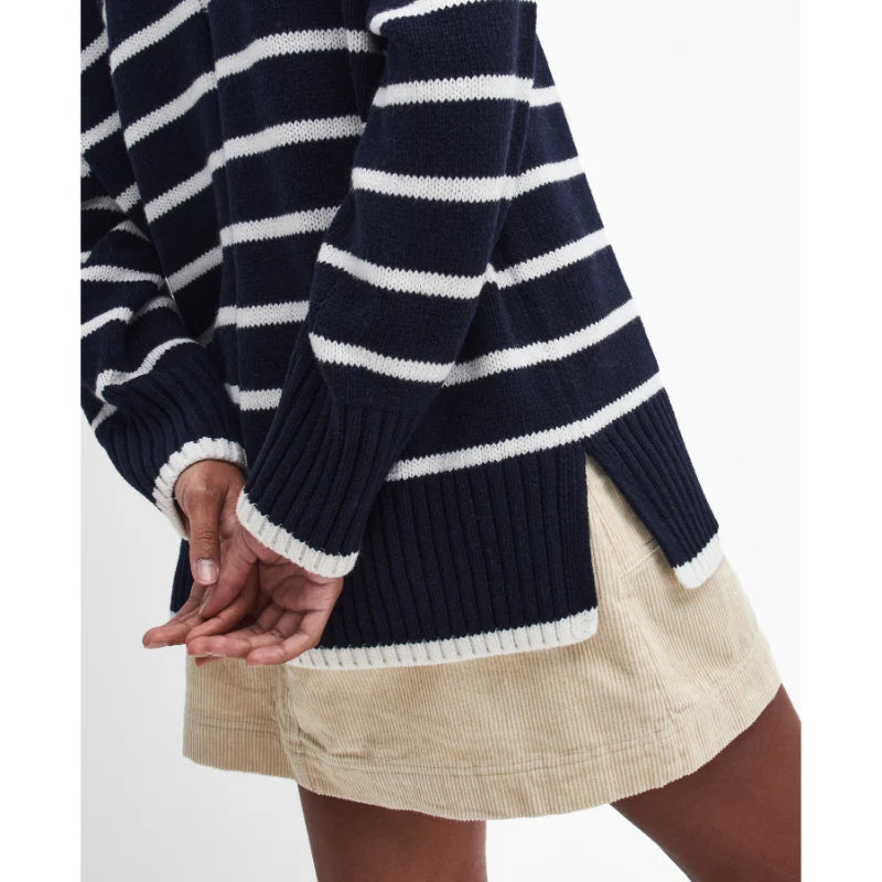 Barbour Belmore Knit Jumper Navy