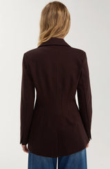 Liverpool Fit and Flare Blazer Brown Truffle