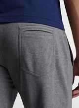 Peter Millar Lava Wash Garment Dyed Jogger in Gale Grey