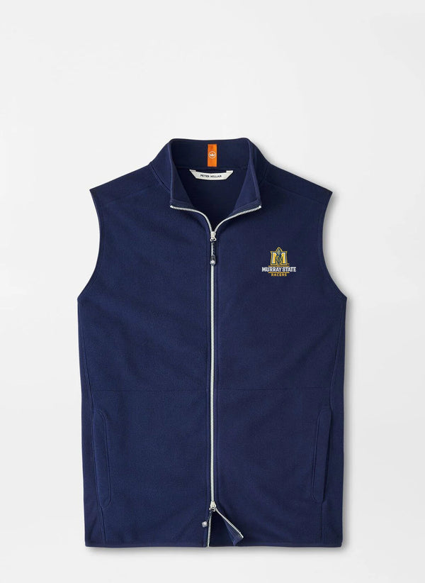 Peter Millar Murray State Thermal Flow Micro Fleece Vest Navy