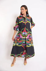 House of MBR Merriweather© Ruthie Shirt Dress Long