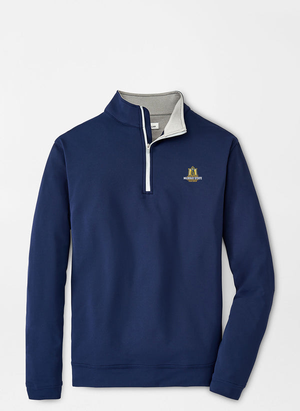 Peter Millar Murray State Perth Performance Quarter-Zip Navy
