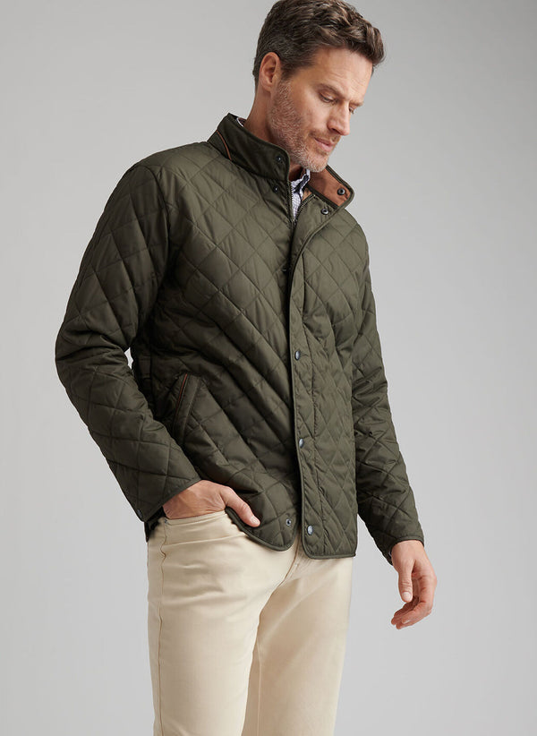Peter Millar Suffolk Coat DARK OLIVE