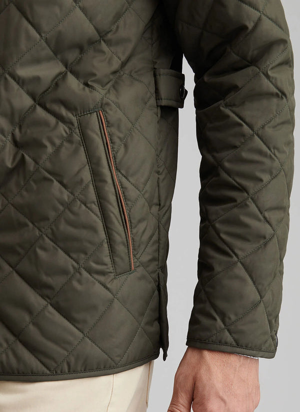 Peter Millar Suffolk Coat DARK OLIVE