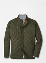 Peter Millar Suffolk Coat DARK OLIVE