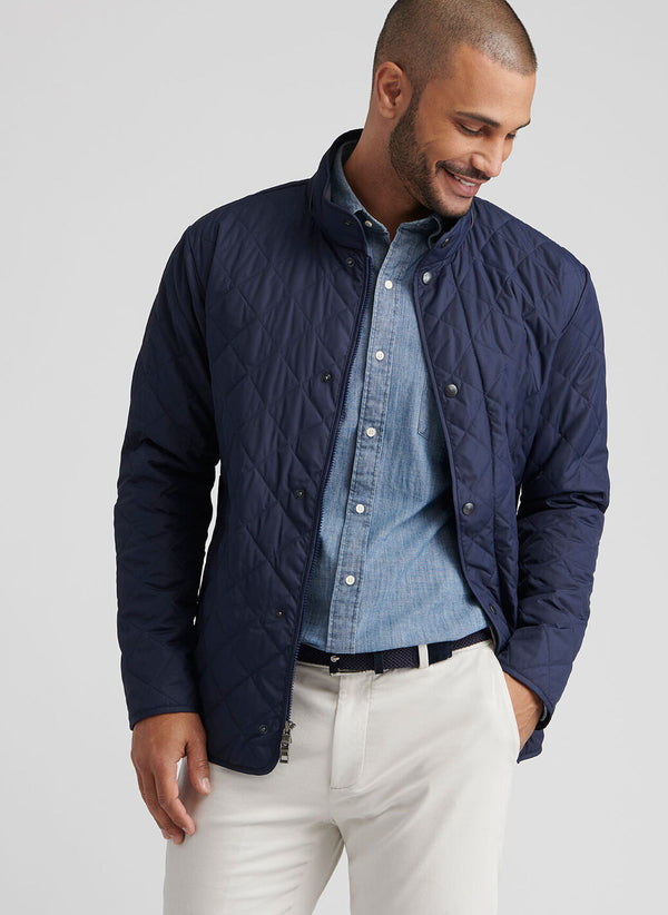 Peter Millar Suffolk Coat Navy