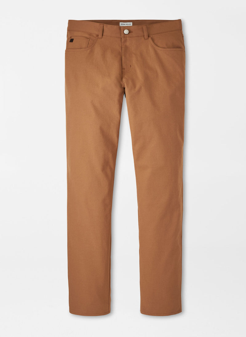 Peter Millar eb66 Performance Five-Pocket Pant in British Tan