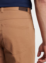 Peter Millar eb66 Performance Five-Pocket Pant in British Tan