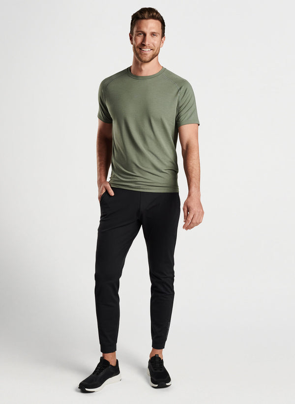 Peter Millar Aurora Performance T-Shirt Olive Leaf