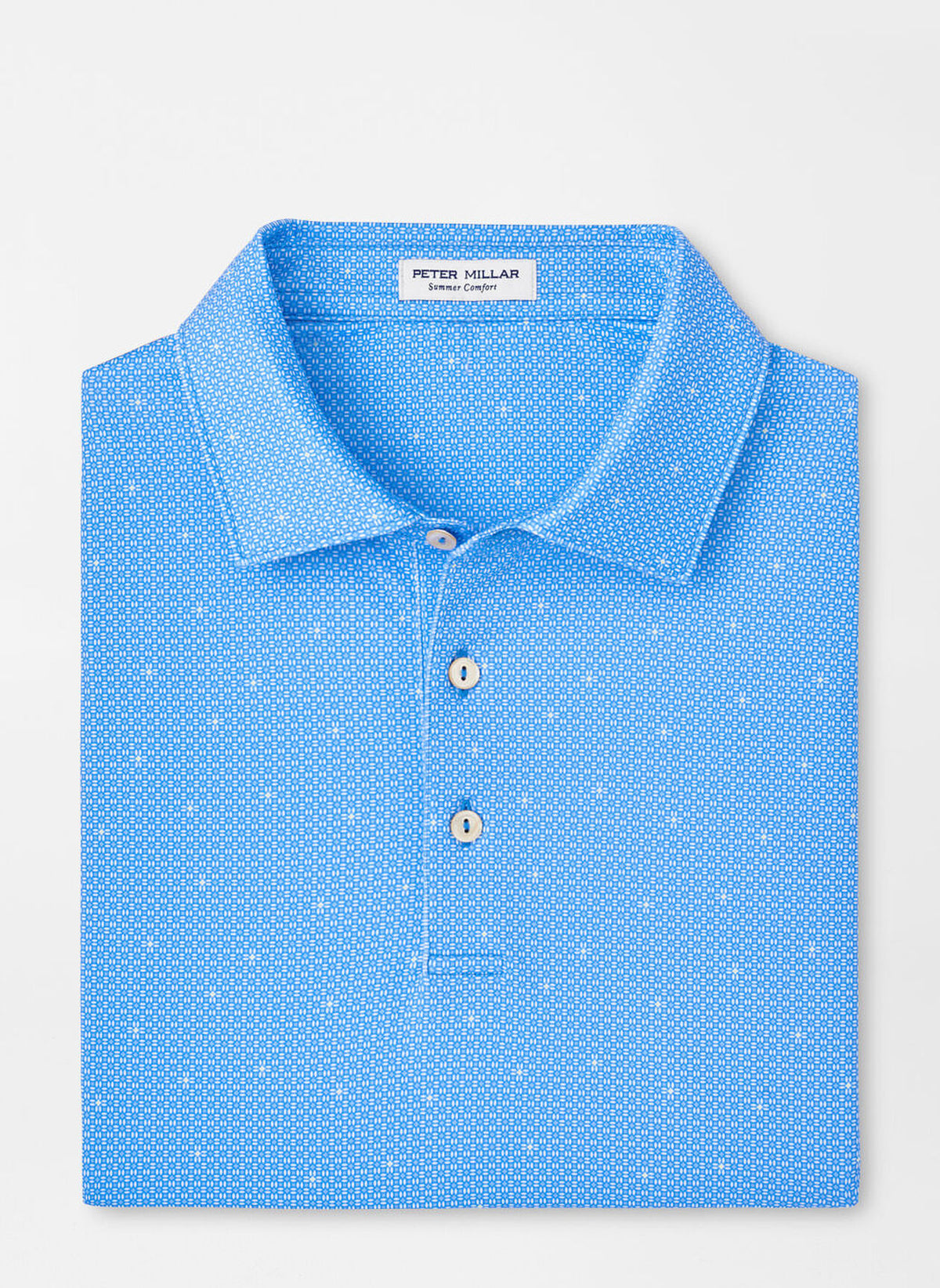 PETER MILLAR ポロシャツ L ブルー Peter Millar North Star Performance Jersey Polo Liberty Blue