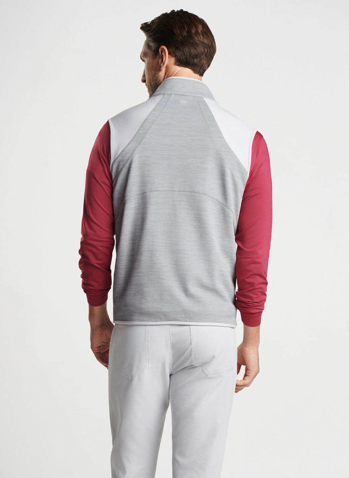 Peter Millar Vista Hybrid Full-Zip Vest Gale Grey – Dan's Southern