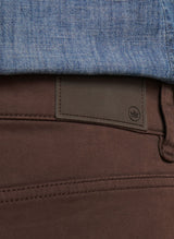Peter Millar Signature Sateen Five-Pocket Pant French Press