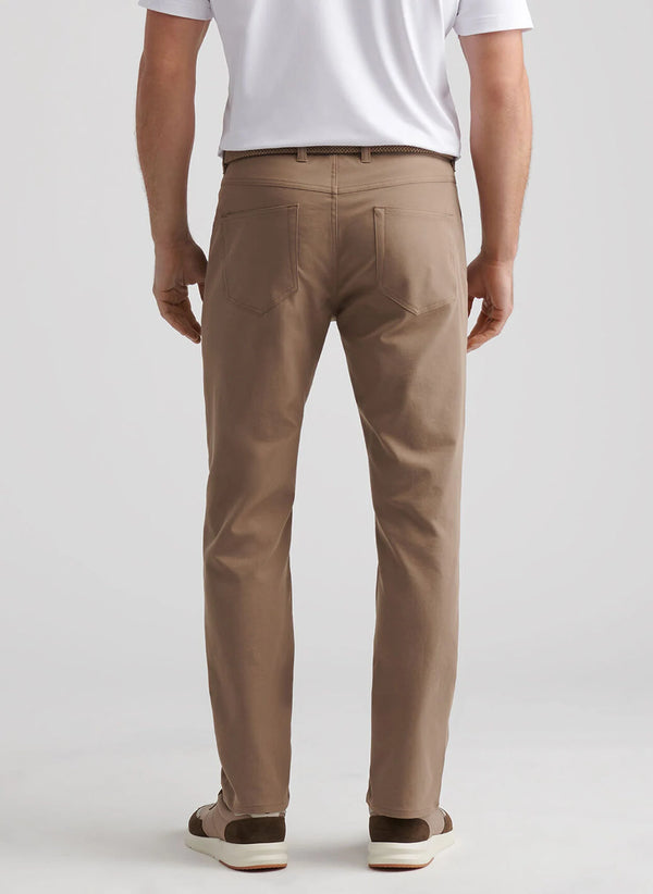 Peter Millar eb66 Performance Five-Pocket Pant in Poplar Brown