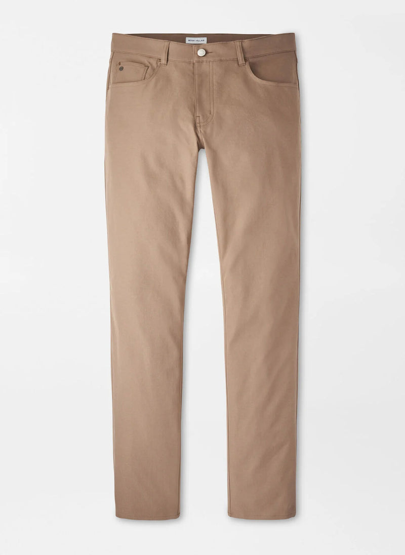 Peter Millar eb66 Performance Five-Pocket Pant in Poplar Brown
