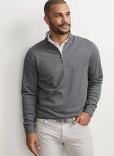 Peter Millar Crown Comfort Pullover in Charcoal