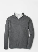 Peter Millar Crown Comfort Pullover in Charcoal
