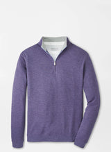 Peter Millar Crown Comfort Pullover in Deep Violet