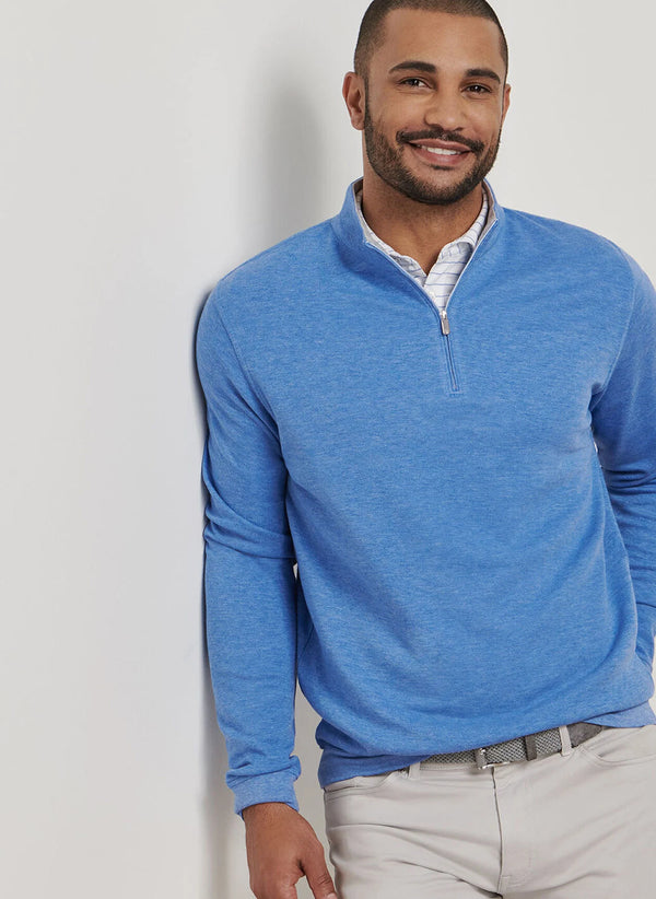Peter Millar Crown Comfort Pullover in Evening Tide