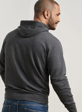 Peter Millar Oasis Pullover Hoodie in Charcoal