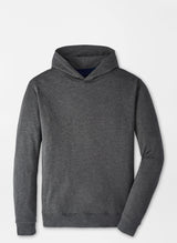 Peter Millar Oasis Pullover Hoodie in Charcoal