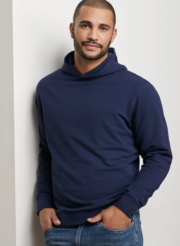 Peter Millar Oasis Pullover Hoodie in Navy