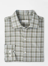 Peter Millar Whitecap Performance Flannel Sport Shirt BASIL
