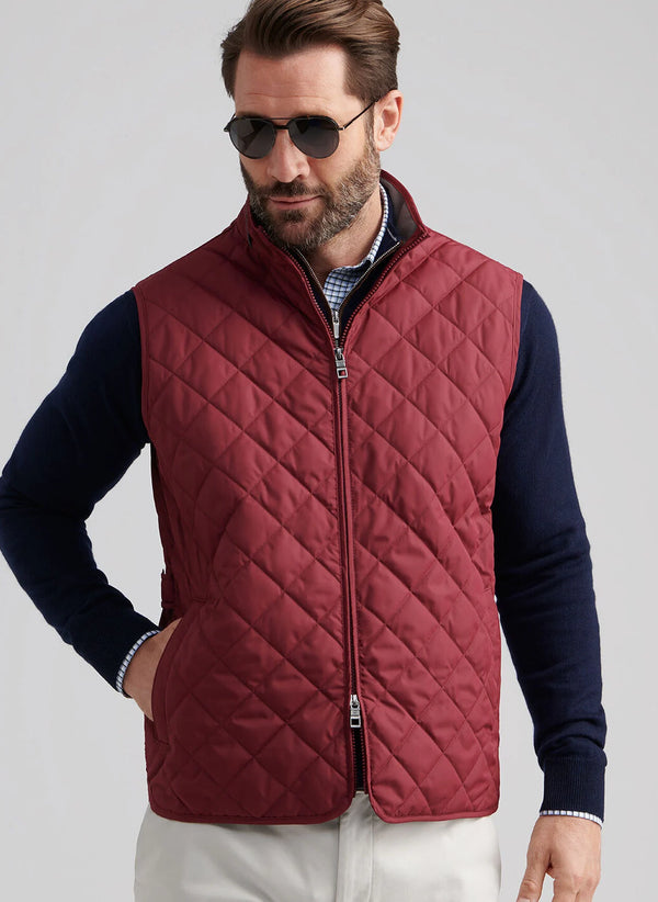 Peter Millar Essex Vest AUTUMN FOLIAGE