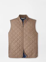 Peter Millar Essex Vest POPLAR BROWN