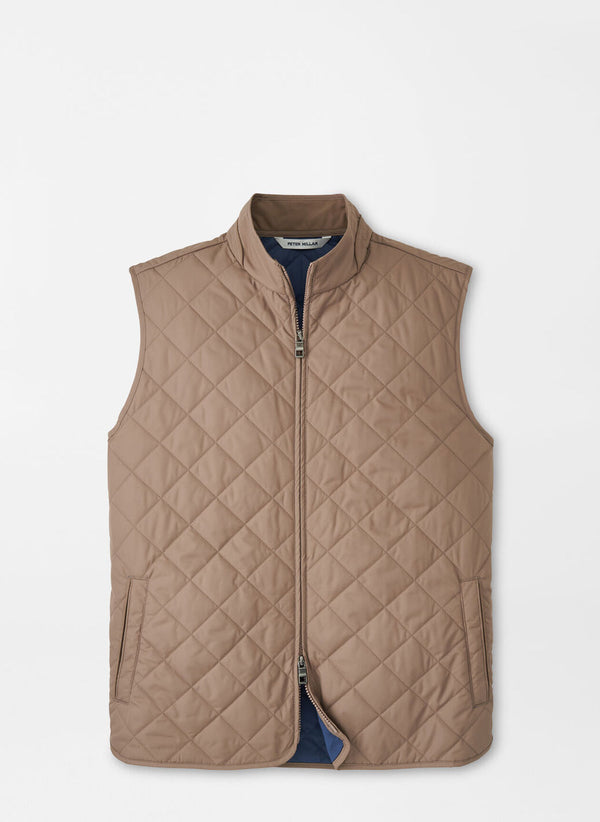 Peter Millar Essex Vest POPLAR BROWN