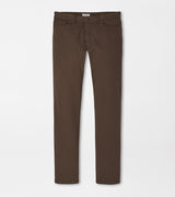 Peter Millar Signature Sateen Five-Pocket Pant French Press