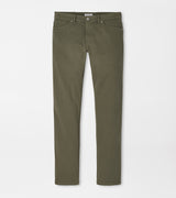 Peter Millar Signature Sateen Five-Pocket Pant Fatique