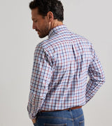 Peter Millar Elliot Crown Lite Cotton-Stretch Sport Shirt in Lakeside
