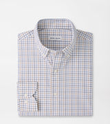 Peter Millar Bruce Crown Lite Cotton-Stretch Sport Shirt in Navy