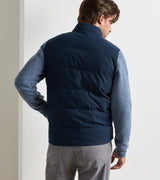 Peter Millar Bedford Quilted Vest in Navy