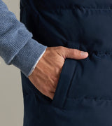 Peter Millar Bedford Quilted Vest in Navy
