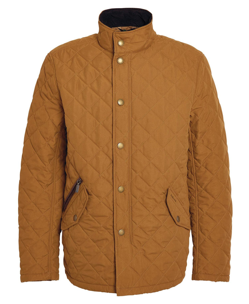 Barbour Shoveler Quilt Jacket in Washed Ochre