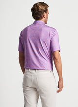 Peter Millar Citrus Smash Performance Jersey Polo in Dragon Fly