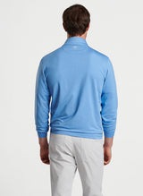 Peter Millar Perth Mélange Performance Quarter-Zip in Bonnet