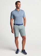 Peter Millar Sawyer Performance Jersey Polo in Blue Pearl