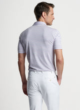 Peter Millar Octave Performance Jersey Polo in Misty Rose