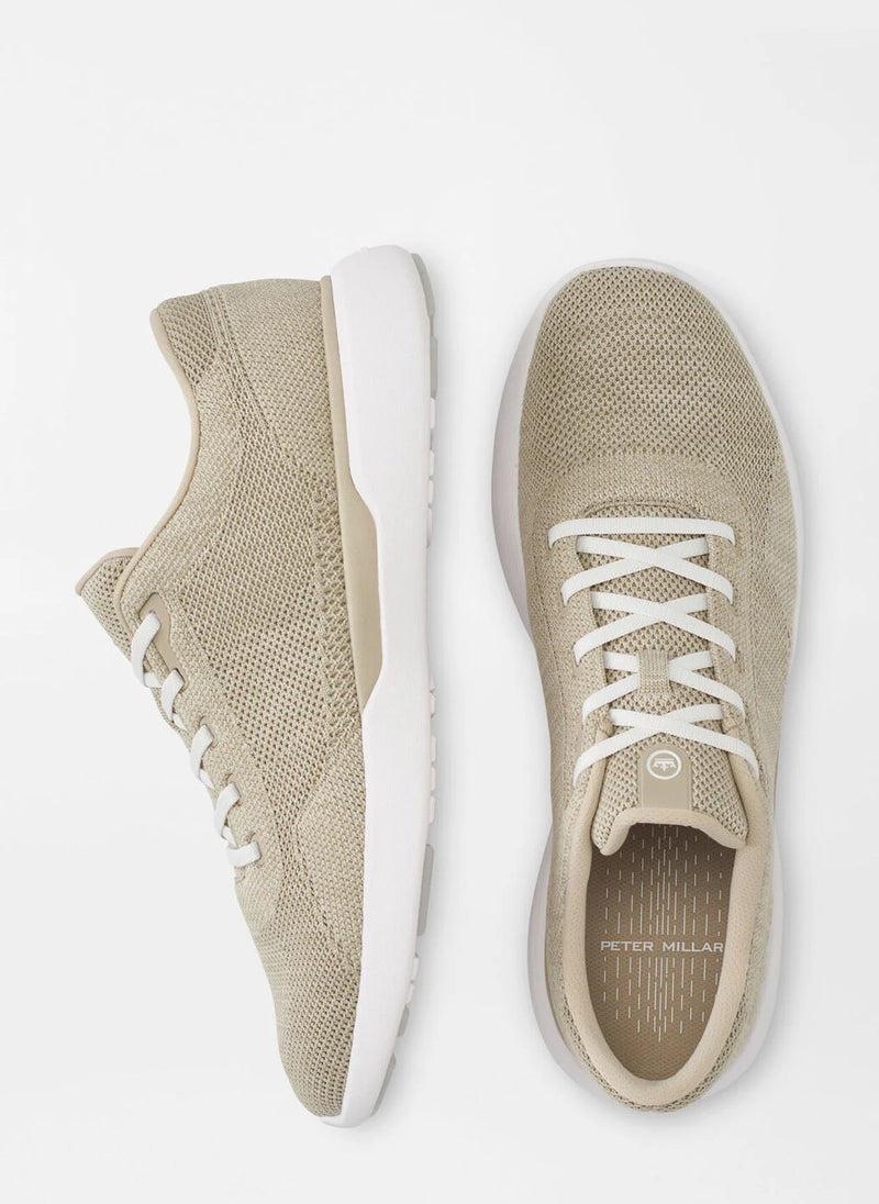 Peter Millar Crown Sport Glide V3 Sneaker in Stone