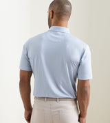 Peter Millar Pheonix Performance Jersey Polo White/Bluebird