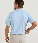 Peter Millar Owens Performance Jersey Polo Cottage Blue