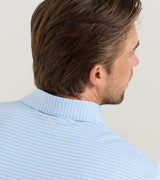 Peter Millar Owens Performance Jersey Polo Cottage Blue