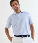 Peter Millar Alta Performance Jersey Polo White