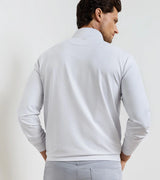 Peter Millar Perth Basketweave Performance Quarter-Zip White