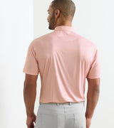 Peter Millar Featherweight Parke Performance Jersey Polo Venetian Pink