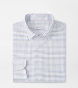Peter Millar Rommel Performance Twill Sport Shirt Cloudy Blue