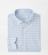 Peter Millar Casey Performance Twill Sport Shirt Cottage Blue