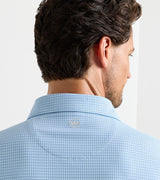 Peter Millar Ponte Performance Jersey Polo Blue Frost